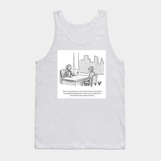 Classic Real Estate Cartoon Tank Top